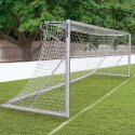Sport-Thieme Großfeld-Fußballtor mit verschraubter Gehrung, transportabel 2 m