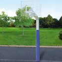 Sport-Thieme Basketballanlage
 "Fair Play Silent" mit Kettennetz Korb "Outdoor", 120x90 cm
