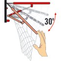 Sport-Thieme Basketballkorb "Premium", abklappbar Abklappbar ab 35 kg, Ohne Anti-Whip Netz