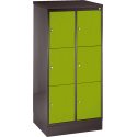 Schließfachschrank "S 4000 Intro" mit 6 Fächern
