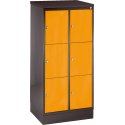 Schließfachschrank "S 4000 Intro" mit 6 Fächern
