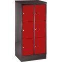 Schließfachschrank "S 4000 Intro" mit 6 Fächern