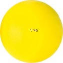 Sport-Thieme Trainings-Stoßkugel "Kunststoff" 5 kg, Gelb ø 135 mm