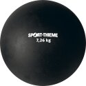 Sport-Thieme Trainings-Stoßkugel "Kunststoff" 7,26 kg, Schwarz, ø 150 mm