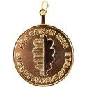 Medaille für Bundesjugendspiele, ø 30 mm Bronze