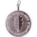 Medaille "Bundesjugendspiele", ø 30 mm Silber