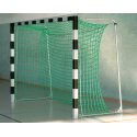 Sport-Thieme Handballtor frei stehend mit patentierter Eckverbindung, 3x2 m Mit fest stehenden Netzbügeln, Schwarz-Silber