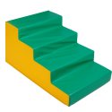Sport-Thieme Bauelement "Treppe" für Schaumstoffbausteine 4-stufig, 90x60x50 cm