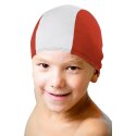 Sport-Thieme Schwimmkappen-Set "Textil" Rot-Weiß, Kinder