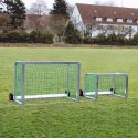 Sport-Thieme Mini-Fußballtor "Safety" 1,20x0,80 m, Inkl. Netz, grün (MW 10 cm)