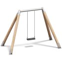 Playparc Einzelschaukel "Holz/Metall" Aufhängehöhe 245 cm
