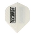 Pentathlon Dart Flights "Professional Dimple" Weiß, Standard