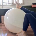 Trial Gymnastikball "Boa" Erwachsene, ø 60–65 cm, Weiß