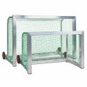 Sport-Thieme Mini-Fußballtor selbstsichernd 1,20x0,80 m, Tortiefe 1,05 m, Inkl. Netz, grün (MW 10 cm)