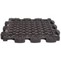 Gum-tech Fallschutzplatte "Puzzle mat 3D" 6 cm, Schwarz