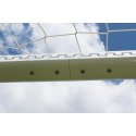 Sport-Thieme Jugend-Fußballtor mit freier Netzaufhängung, weiß, freistehend