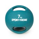 Sport-Thieme Medizinball "Dual Grip" 7 kg, Hellblau