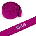 Sport-Thieme Elastikband "Ring", Textil 15 kg, Lila-Grau