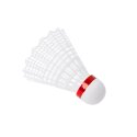 Sport-Thieme Badminton-Bälle "FlashTwo" Rot, Schnell, Weiß