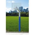 Sport-Thieme Basketballanlage "Fair Play Silent 2.0" mit Kettennetz Korb "Outdoor" abklappbar, 180x105 cm