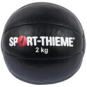 Sport-Thieme Medizinball "Schwarz" 2 kg, 22 cm