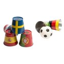 BS Toys Bewegungsspiel "Soccer Tins"