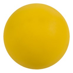 WV Gymnastikball aus Gummi Gelb, ø 16 cm, 320 g