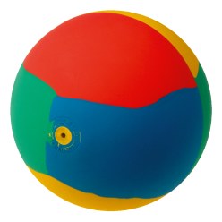 WV Gymnastikball Gymnastikball aus Gummi Gelb, ø 19 cm, 420 g