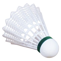 Victor Badminton-Bälle "Shuttle 1000" Rot, Schnell, Weiß