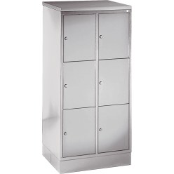 Schließfachschrank "S 4000 Intro" mit 6 Fächern