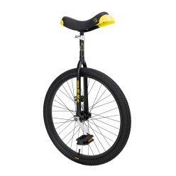 Qu-Ax Outdoor-Einrad "Luxus" 24 Zoll Reifen (ø 61 cm), Rahmen Schwarz