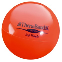 TheraBand Gewichtsball "Soft Weight" 2,5 kg, Blau