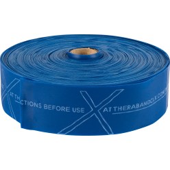 TheraBand CLX Band, 22 m Rolle Blau, extra stark