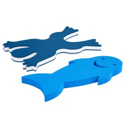 Schwimmflöße-Set "Frosch" und "Hai"