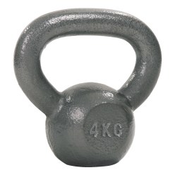 Sport-Thieme Kettlebell
 Hammerschlag, lackiert, Grau