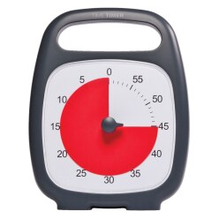 Time Timer® "Plus" 60 Minuten, Schwarz