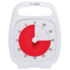 Time Timer® "Plus" 60 Minuten, Weiß