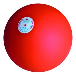 Trial® Stoßkugel 4 kg, Rot