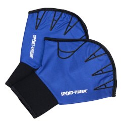 Sport-Thieme Aqua-Fitness-Handschuhe "Offen" L, 26,5x19 cm, Blau