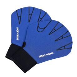 Sport-Thieme Aqua-Fitness-Handschuhe S, 23,5x16,5 cm, Schwarz