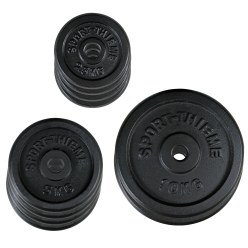 Sport-Thieme® Gusseisen Hantelscheiben-Set, 50 kg