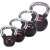 Sport-Thieme® Kettlebell Set gummiert mit Chrom-Griff