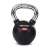 Sport-Thieme® Kettlebell gummiert mit gerändeltem Chrom-Griff