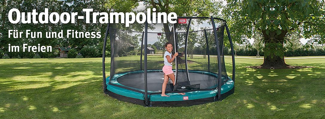 Outdoor-Trampoline - Für Fun und Fitness im Freien