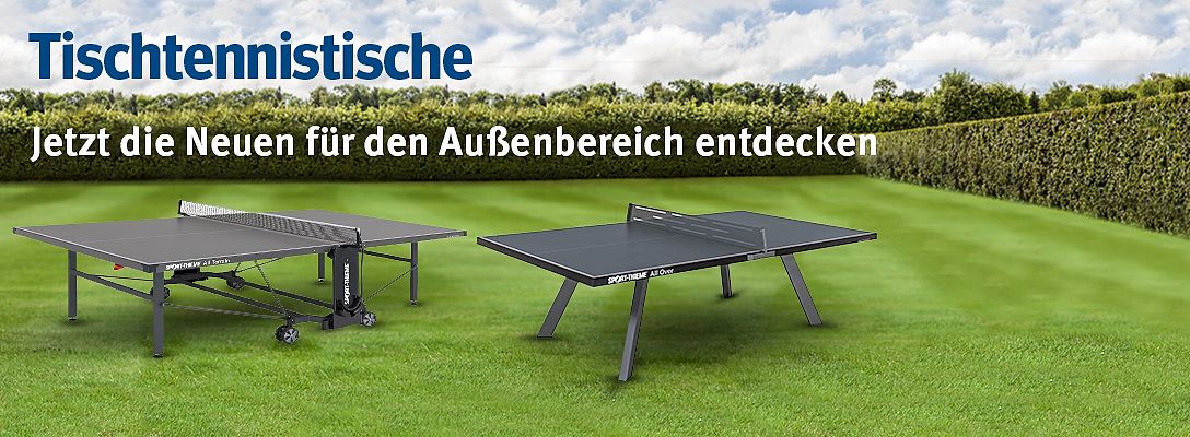 Tischtennistische für den Außenbereich