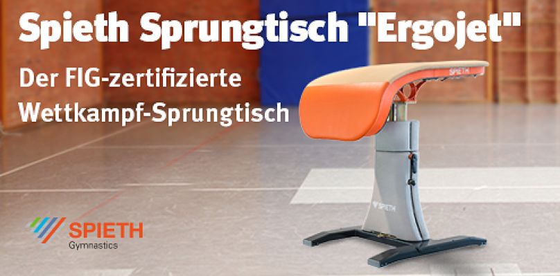 Spieth® Sprungtisch Ergojet bei Sport-Thieme kaufen