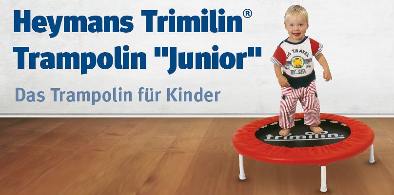 Heymans Trimilin® Trampolin "Junior" - Das Trampolin für Kinder